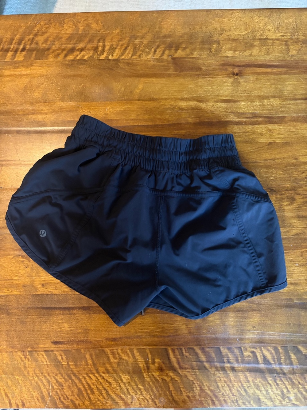 lululemon athletica Black Athletic Running Shorts